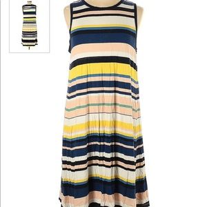NWOT- Anne Taylor Loft Outlet sleeveless casual dress
